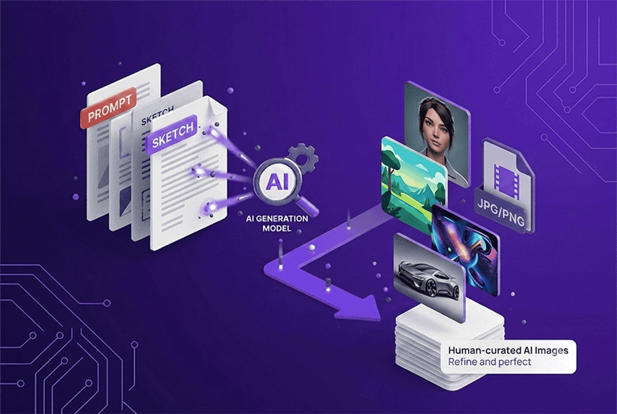 Image generation in Veontra