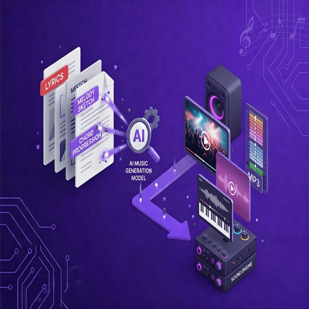 Music generation in Veontra