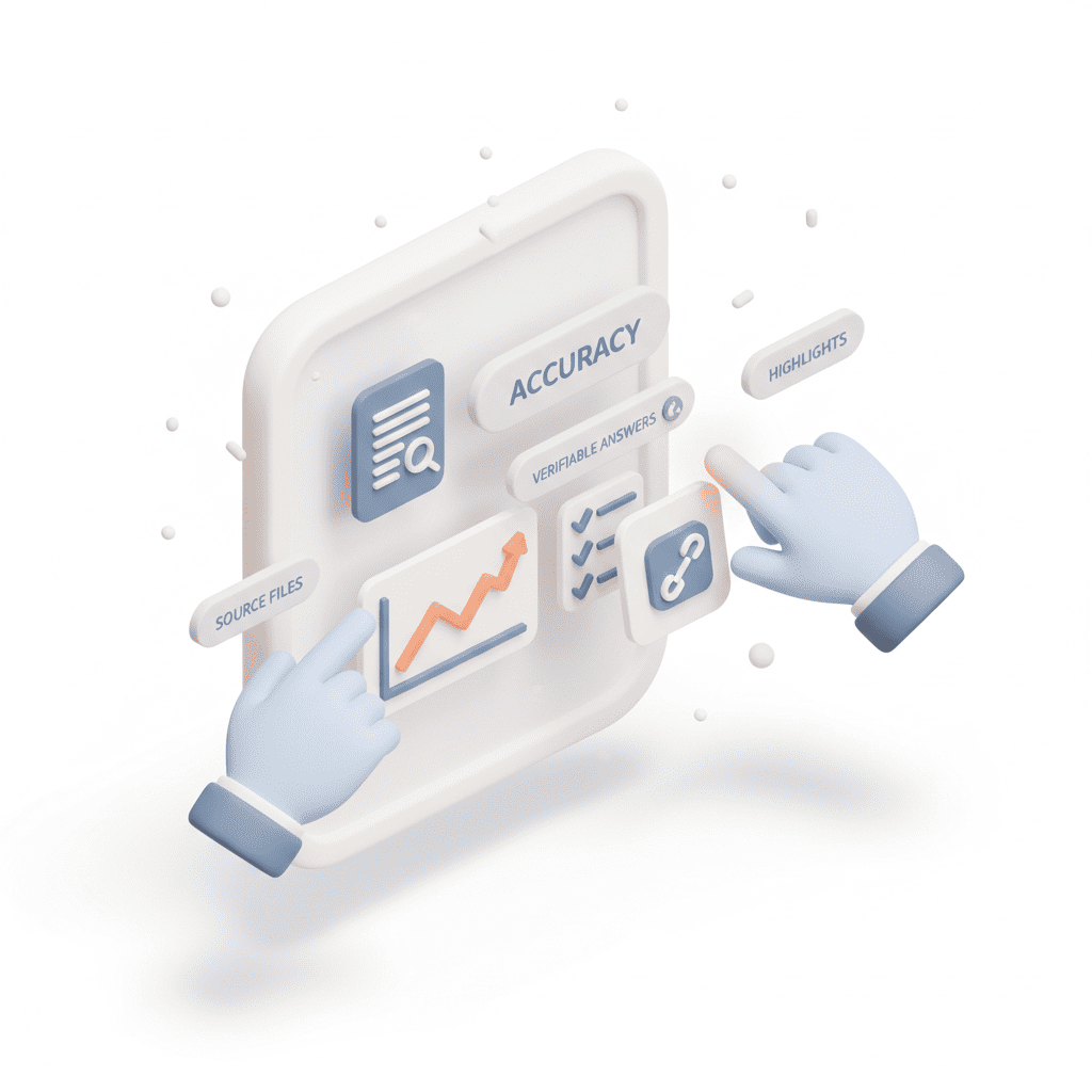 Side-by-side PDF preview and document chat in Veontra